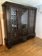 Biblioteka drewniana - antyk - OKAZJA