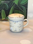 Kubek ceramiczny do parzenia ziół ceramika Z.C. Bolesławiec