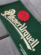 Pilsner Urquell - Duża gumowa mata barmańska 22x41 cm (nowa)