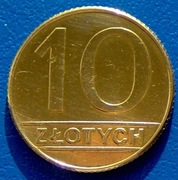 Moneta 10 zł 1989 r.