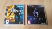 2 x GRA PS3 BOURNE CONSPIRACY + RESIDENT EVIL 6 Komplet Elegancki stan 