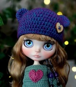 Lalka Blythe doll custom ooak 