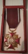Złoty Krzyż Zasługi PRL org + pudełko
