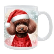 KUBEK Z PSEM Pudel toy - IDEALNY PREZENT, PERSONALIZACJA,24HWYS