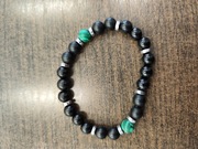 Męska bransoletka z Malachitem 8mm