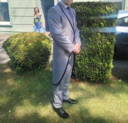 Surdut angielski na ślub 