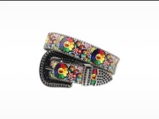 Pasek z klamrą vintage retro y2k