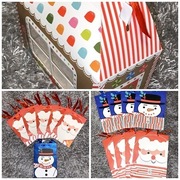 Torebki prezentowe, na ciasteczka świąteczne, Boże Narodzenie 18szt