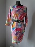 Vissavi sukienka liście 38/M kolorowa bawełniana