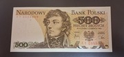 Banknot 500 zł 1982r. Stan UNC