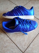 Adidas Superstar metaliczny niebieski 