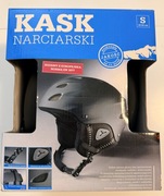 Kask narciarski snowboardowy dla dziecka z goglami (XS-S, 53cm do 55cm)