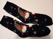 Skarpety męskie świąteczne skrzaty 38-44