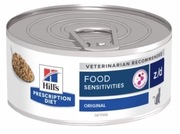 HILLS Prescription Diet Food Sensitivities z/d mokra karma dla kota 156g