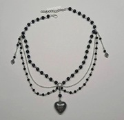 Naszyjnik Handmade Gothic Emo Metalica 