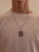 Naszyjnik z herbem FC Barcelony 