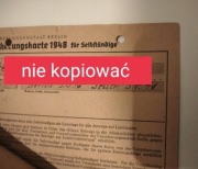 niemiecka karta ubezpieczeniowa   1948 r