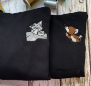 Bluzy dla pary Tom & Jerry – idealne na Walentynki i nie tylko