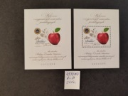 4539** ND A+B , NOWODRUK Jabłko łąckie , jabłka 2014 r.