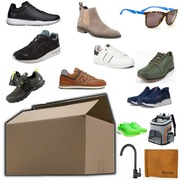 KARTON BOX MIX OBUWIE MĘSKIE I INNE | SALOMON, ASICS, PUMA - 27 sztuk