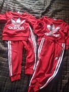 Dres dla dziecka adidas 110 czerwony