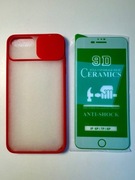 Nowe Etui, Case, Obudowa iPhone 7/8 PLUS+, szkło ekran