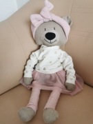 Ręcznie wykonana pluszowa zabawka - misia, Lalka od serca dla serca :) 