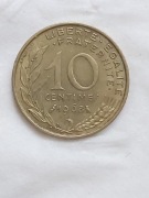 037 Francja 10 centymów, 1968