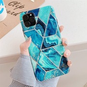 Marble Geometric Apple Iphone 7- silikonowe etui