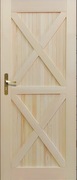 Drzwi sosnowe LOFT 90 z ościeżnicą regulowaną