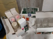 Szklanki do herbaty 18 szt. literatki 12 szt. kieliszki  6 szt. KROSNO