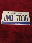 Replika kopia tablica rejestracyjna USA Michigan 30x15 cm