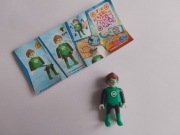 KINDER Playmobil Green Lantern + karteczka 