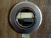 EAST OPAL GU10 oprawa podtynkowa okrągła ruchoma srebrna piaskowana Polux