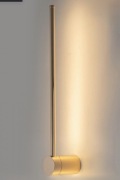 Kinkiety led złote 60cm