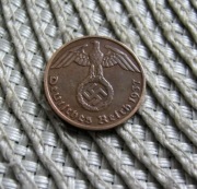 Niemcy 1 Reichspfennig 1937r - F