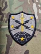 Unikat!!! Naszywka US NG Virginia 91 Cyber Brigade - wyjściowa