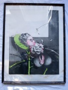 Grafika Andrzej Pielawskiego z 1973 roku "OKNO"