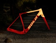 GRAVEL FRAMESET, karbonowa rama i widelec, customowe malowanie