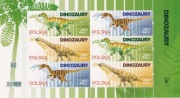 Arkusik 5477-5479  Dinozaury .