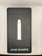 Pudełko na amunicję .45-90 SHARPS–organizer 50 szt. trwały z zatrzaskiem