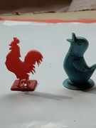 Figurki stare 2 sztuki po lizakach z czasów PRL orginalne