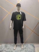 T-shirt męski KARL LAGERFELD czarny z logo rozmiar XL