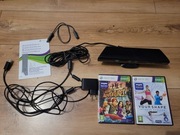 Xbox 360 Kinect z grami 