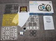 Zestaw solarny robot edukacyjny dla konstruktora klocki konstrukcyjne 14w1