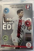 Robert lewandowski karta panini euro 2016