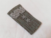 Naramiennik pochewka LWP generał dywizji deszczyk haftowany zielony