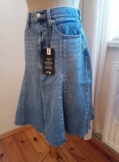 Spódnica Godet Lightweight Levi's. Rozmiar 30 nowa