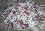 Sukienka rozm 80 kwiaty 