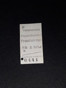 Magnes Bilet Flugplatz Kunersdorf (Kunowice Lotnisko) - Frankfurt (Oder)